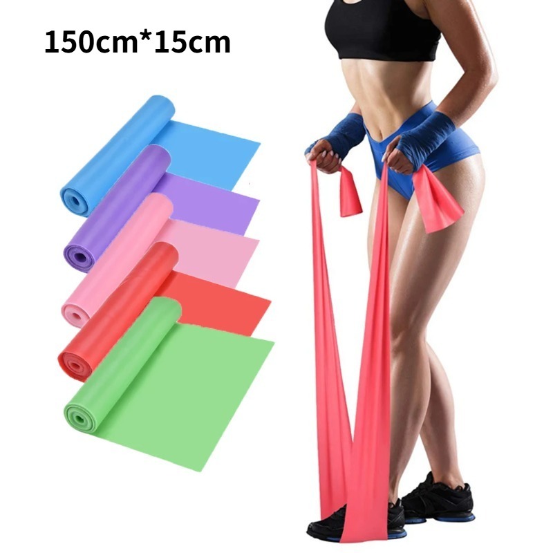 Yoga Fitness Resistance Band - 천연 라텍스 저항 밴드, 요가 필라테스