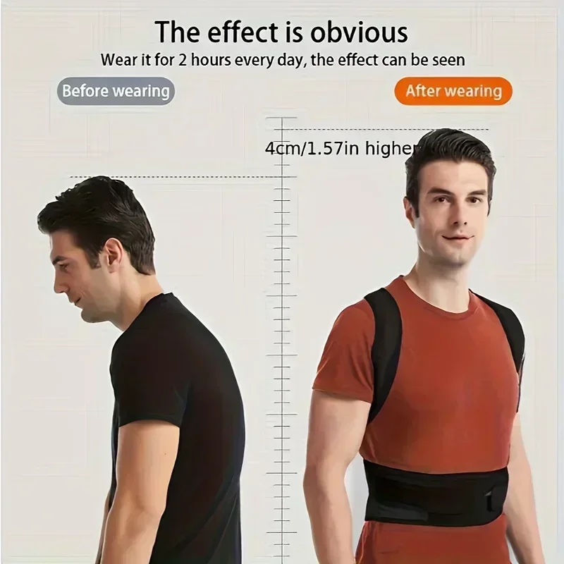 Posture Corrector Back - 새로운 등 윗부분 자세 교정기, 쇄골