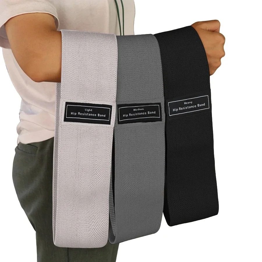 Yoga Fitness Resistance Band - 패브릭 저항 힙 부티 밴드, 엉덩이