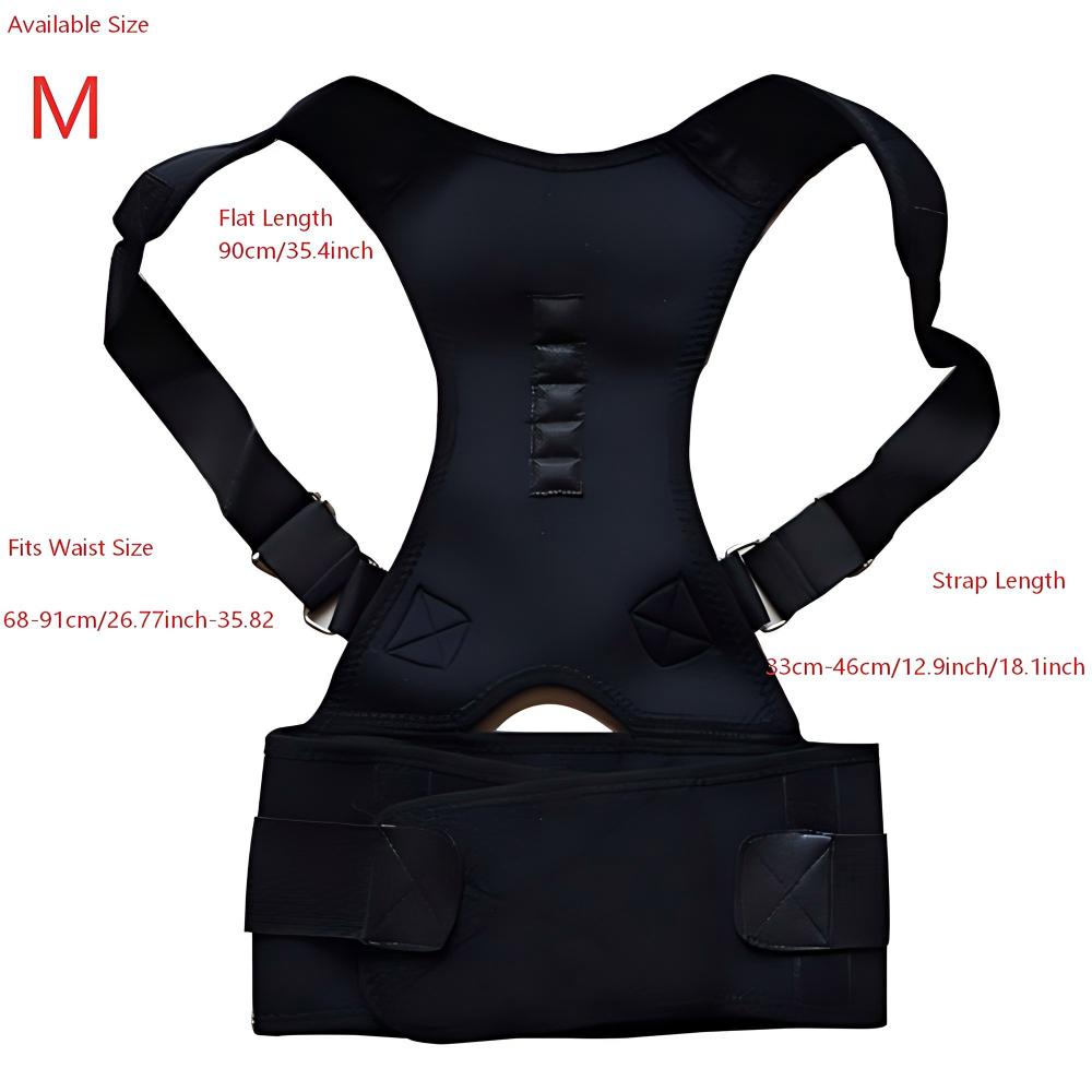 성인용 자석 자세 교정기, 등 지지 벨트, 체형 교정, - Posture Corrector Back 리뷰 및 가격