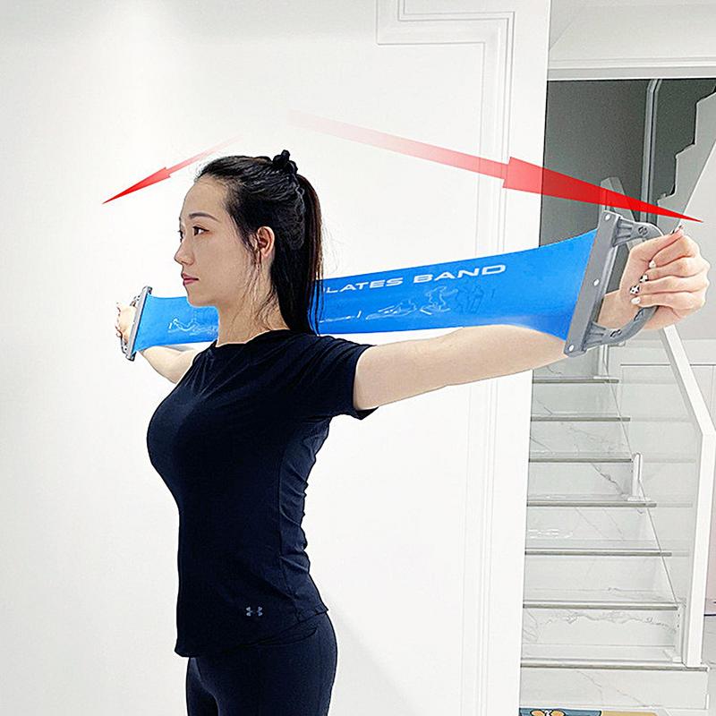 운동을위한 저항 밴드 탄성 운동 밴드 피트니스 텐셔너  - Yoga Fitness Resistance Band 리뷰 및 가격