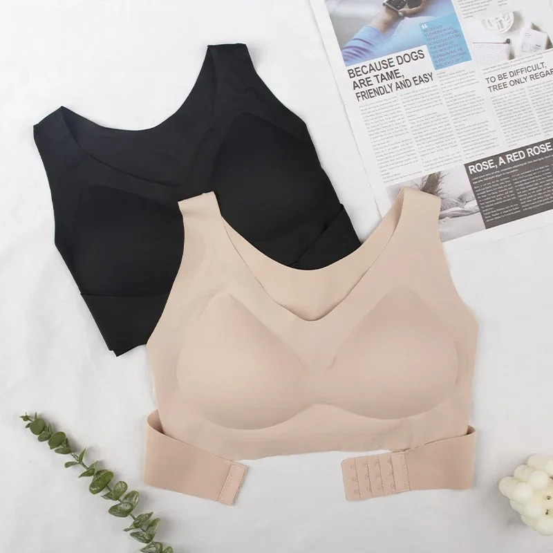 여성용 무선 자세 교정 브라, 심리스 푸쉬업 브라렛,  - Posture Corrector Back 리뷰 및 가격