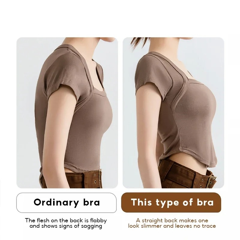 여성용 무선 자세 교정 브라, 심리스 푸쉬업 브라렛,  - Posture Corrector Back 리뷰 및 가격