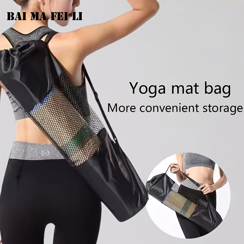 통기성 좋은 요가 매트 보관용 메쉬 가방 - 내구성 있 - Yoga Of Fitness 리뷰 및 가격
