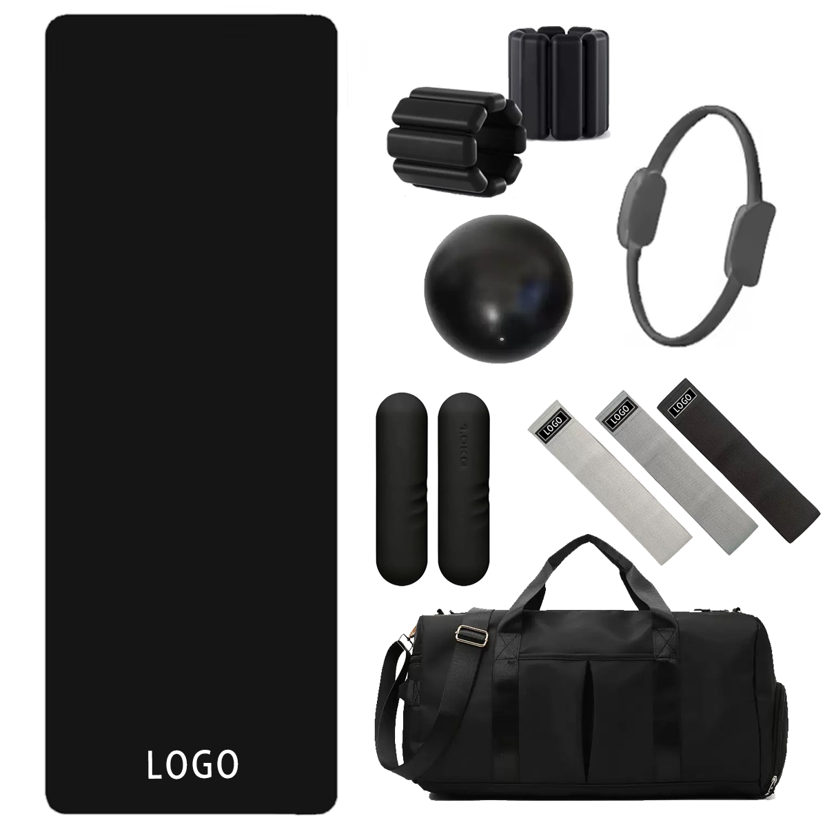 맞춤형 로고 헬스장 요가 볼 & 서클 필라테스 링 피트 - Yoga Fitness Resistance Band 리뷰 및 가격