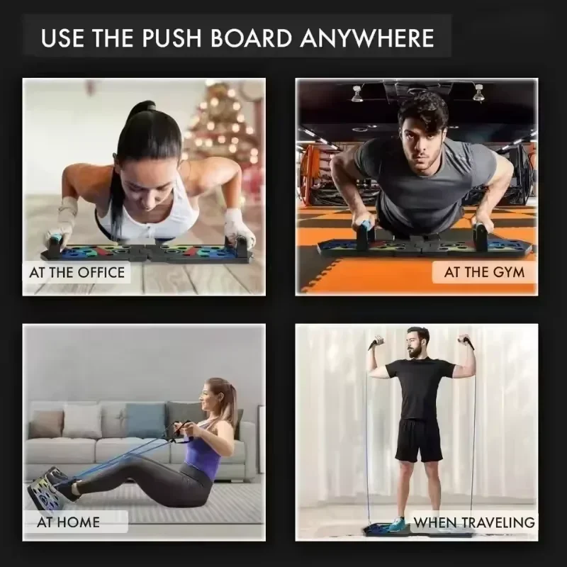 휴대용 다기능 푸쉬업 바 세트 접이식 피트니스 장비 가 - Push Up Board 리뷰 및 가격