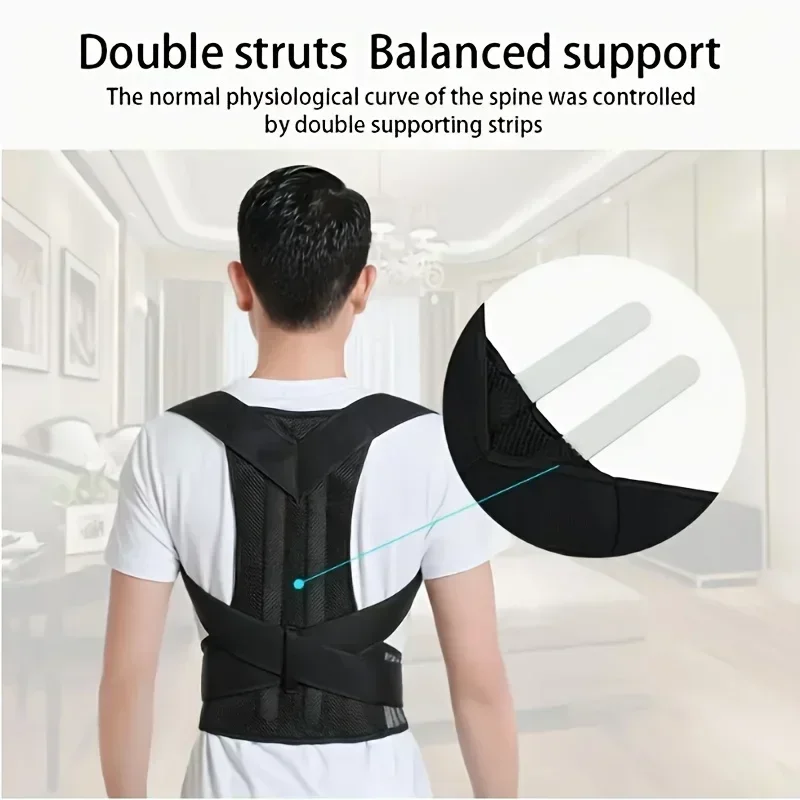 새로운 등 윗부분 자세 교정기, 쇄골 지지대, 등 자세 - Posture Corrector Back 리뷰 및 가격