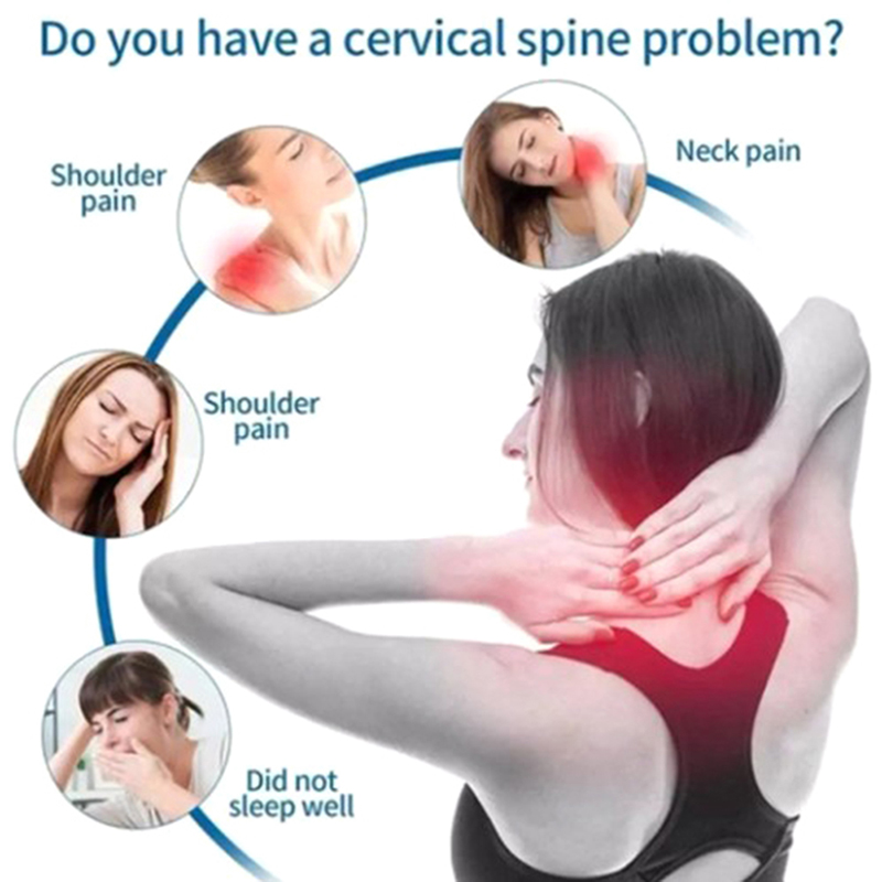 1x U자형 경추 스트레칭 마사지 베개 등목 지지 자세 - Posture Corrector Back 리뷰 및 가격